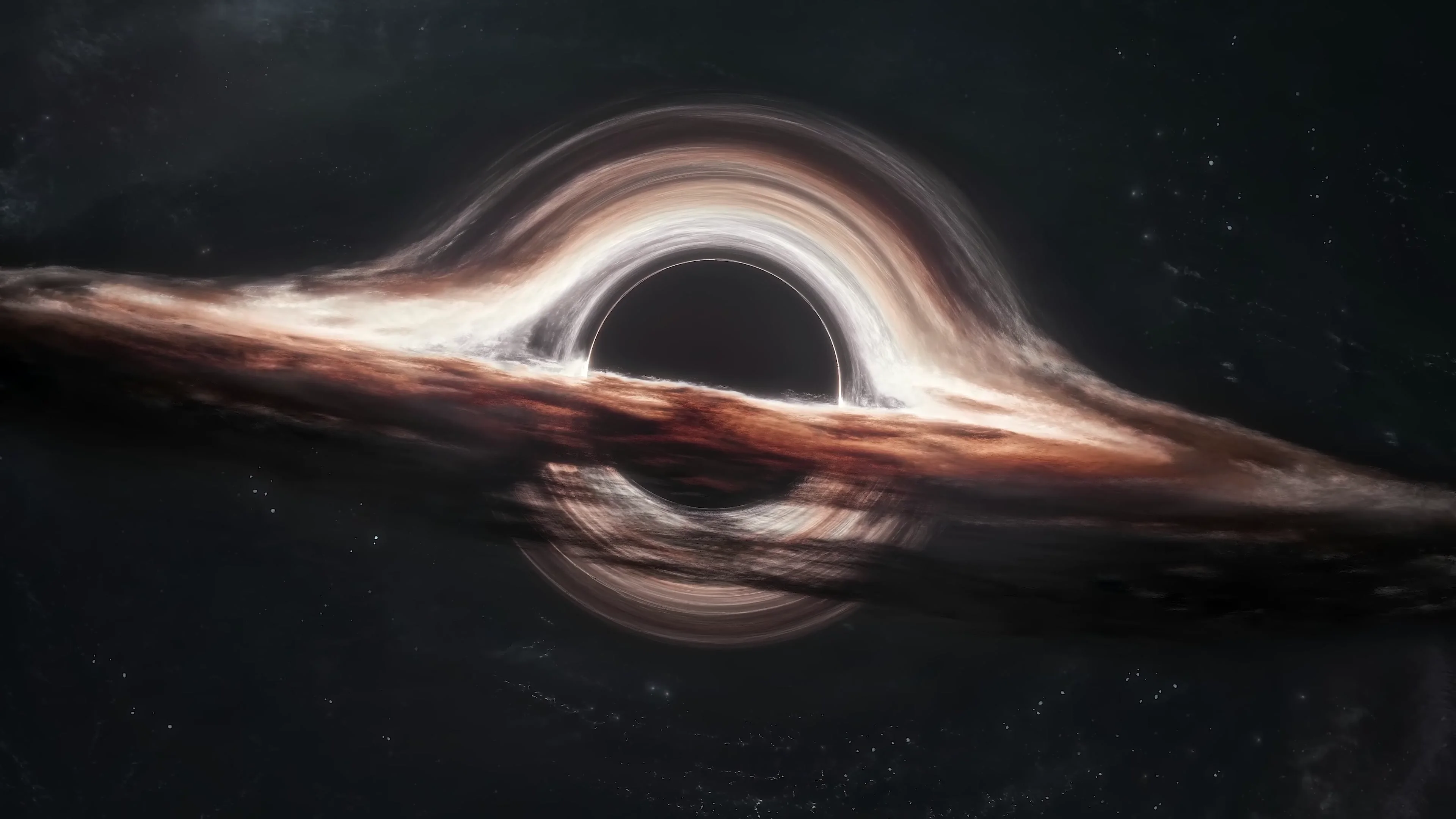 Fractl Black Hole Background